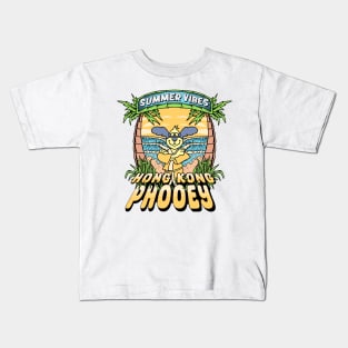 Summer Vibes Hong Kong Phooey Kids T-Shirt